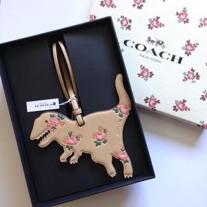 NWT ✨ COACH Rexy Bag Ornament - Floral Print